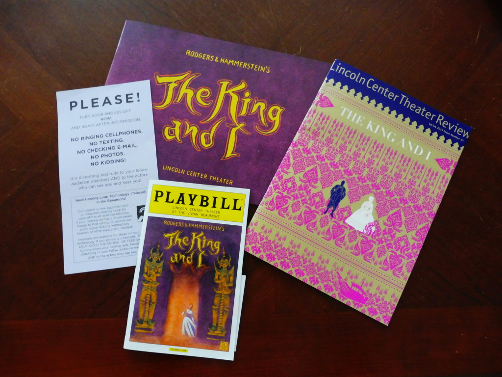 The King and I merchandise
