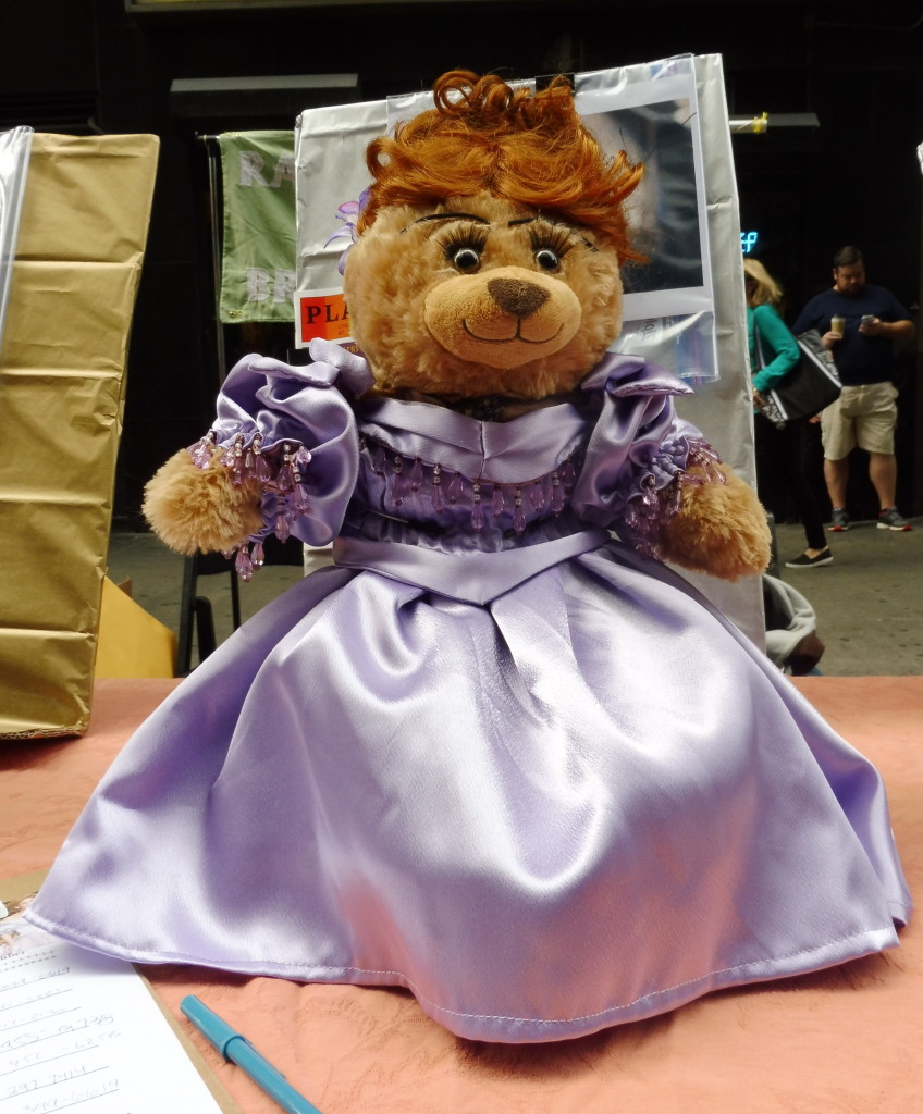 A doll of Anna, at the 2015 Broadway Flea Market