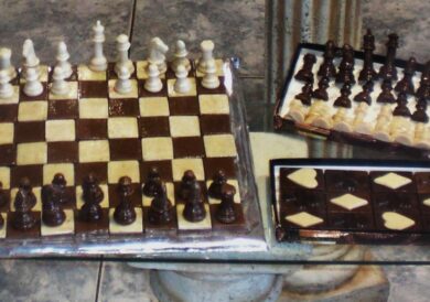 Edible chess in Argentina
