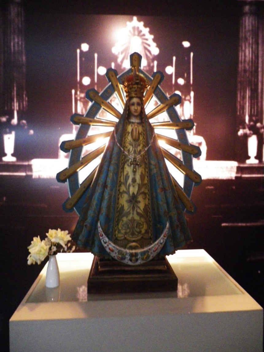 Our Lady at the Museo Evita (Evita Museum)