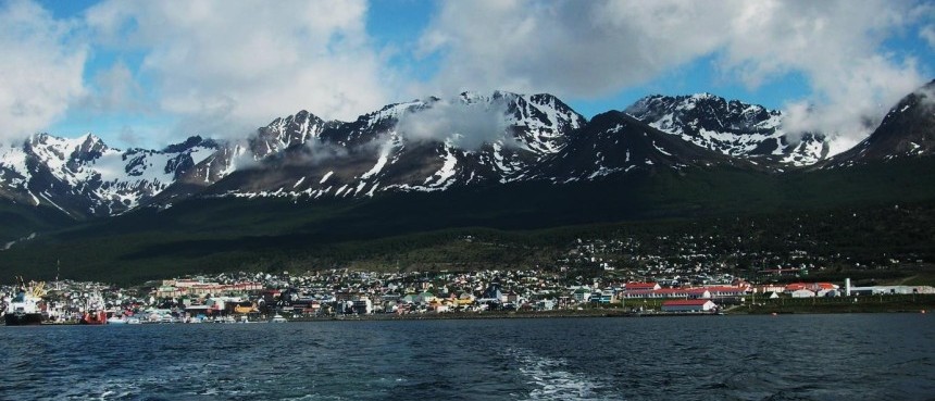 argentina ushuaia from beagle channel