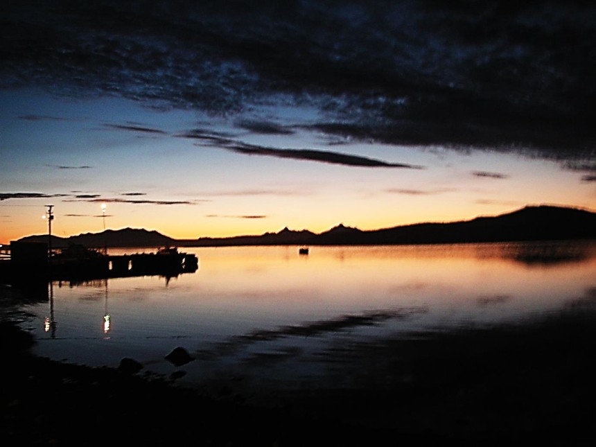 chile puerto natales sunset 2