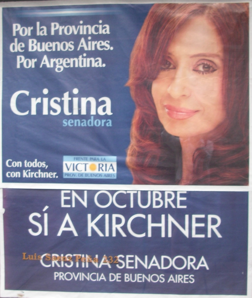 Cristina senadora