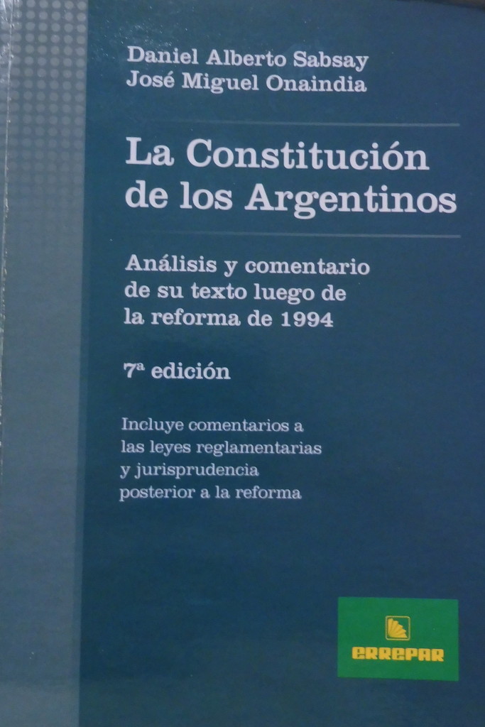 Constitucion de los argentinos