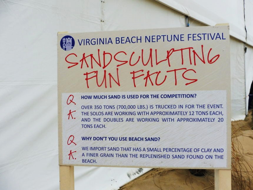 USA virginia beach sandsculpting fun facts