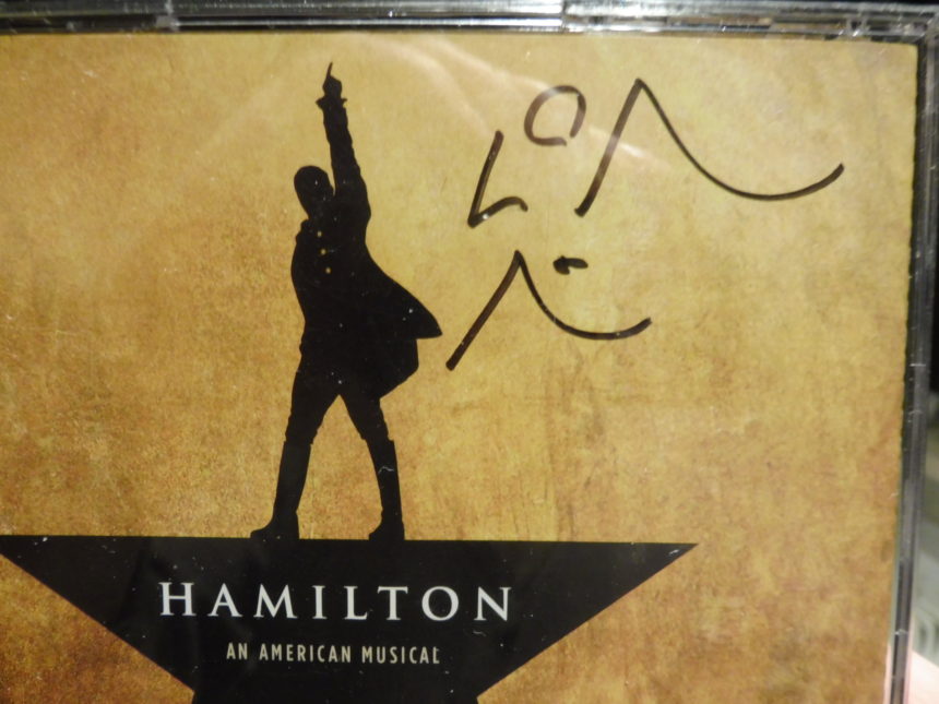USA Hamilton LMM autograph