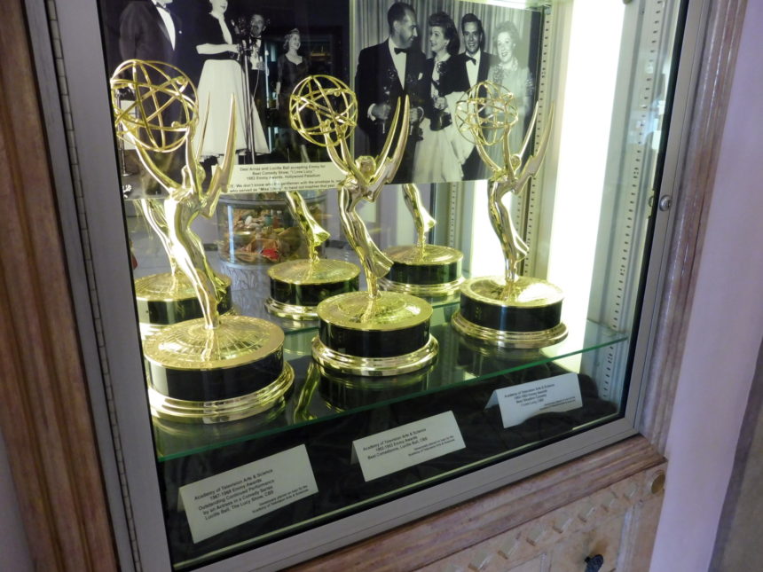 USA Hollywood Museum - Lucy's emmys