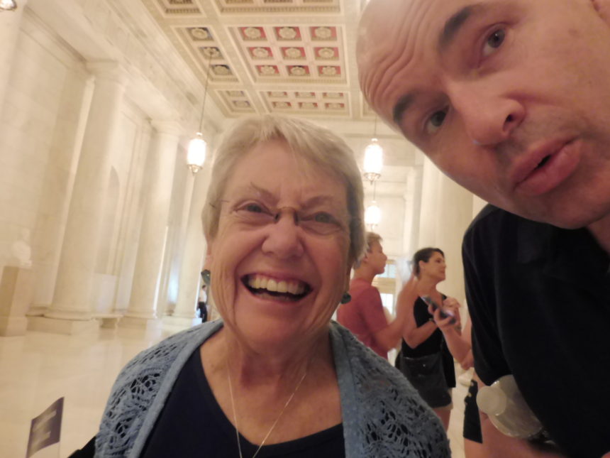 US DC Supreme Court - Caroline and me