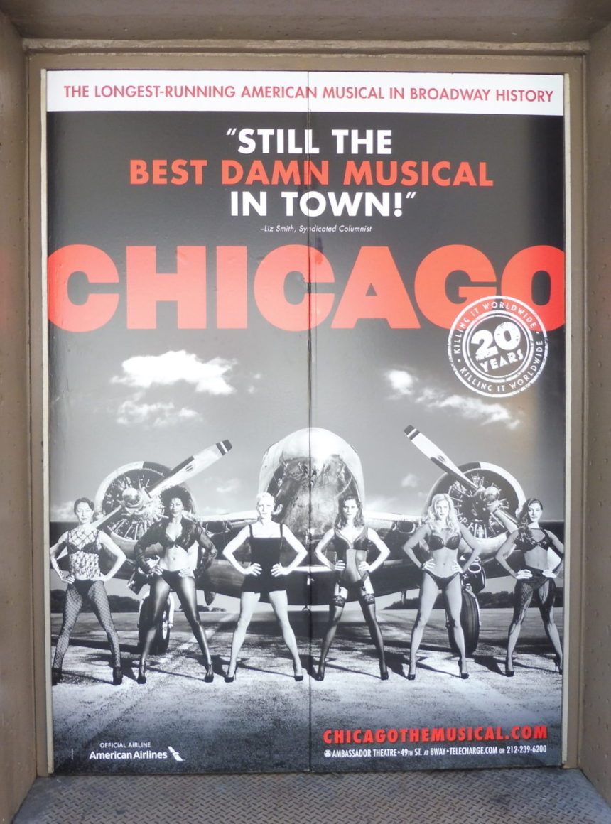 USA New York City - Chicago ad