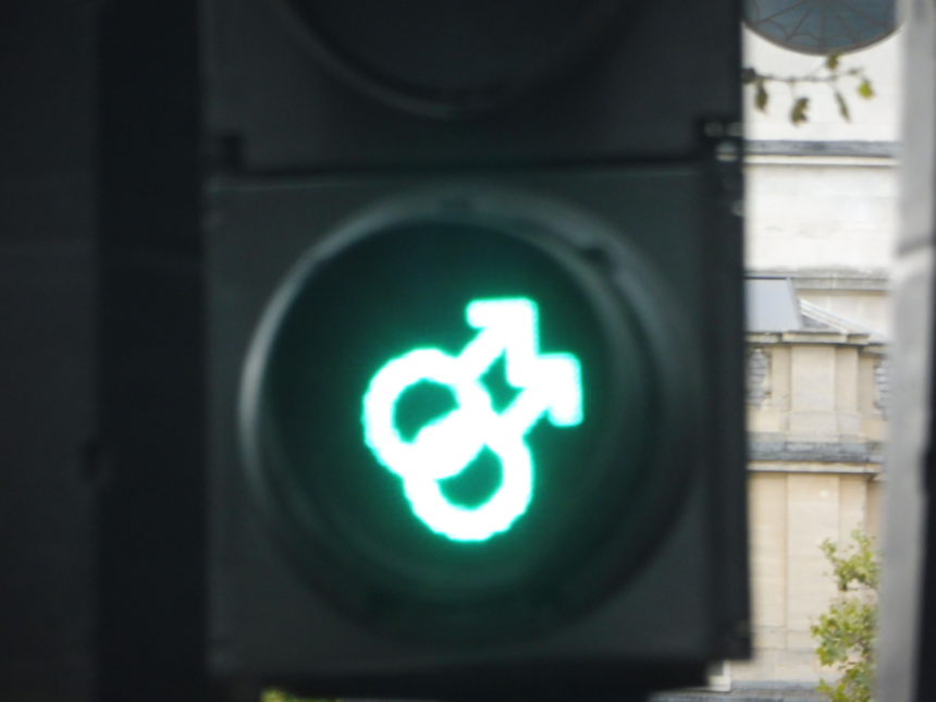 england around trafalgar square - two men
