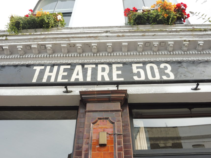 England London Theatre 503 outside