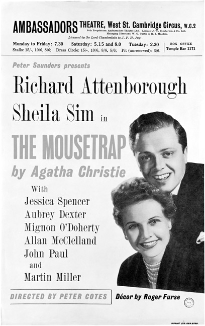 Richard Attenborough The Mousetrap