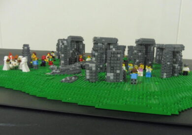 The Lego version of Stonehenge …