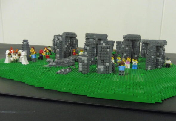 The Lego version of Stonehenge …